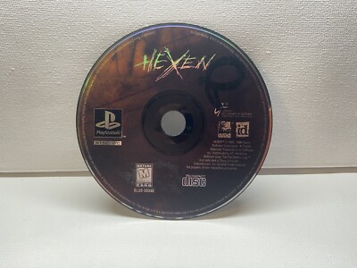 Hexen (Sony PlayStation 1, PS1) Black Label, Disc Only, Tested  Works 
