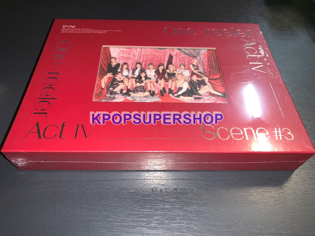 IZ*ONE 4th Mini Album One Reeler / Act IV New Sealed Rare OOP Stay