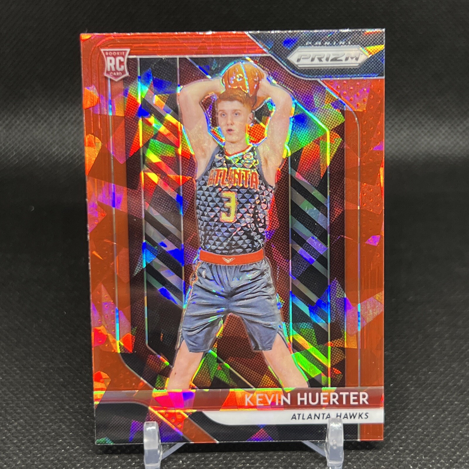 2018-19 Panini Prizm Red Ice Kevin Huerter Rookie Atlanta Hawks #68 King