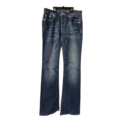 Miss Me デニム 27サイズ Miss Me Straight Leg Bootcut Demin Size 27 - Blue jean | eBay