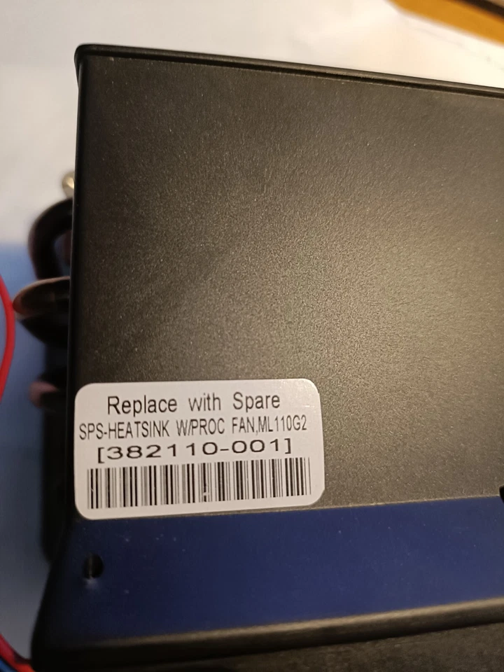 Dissipatore con ventola 3 pin HP 382110-001 - Immagine 3 di 4