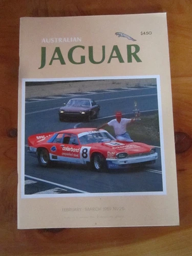 MAGAZINE AUSTRALIAN JAGUAR FEBRUARY - MARCH  1989  NO. 25  GREAT **  MUST SEE **