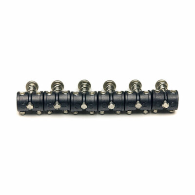 Graph Tech String Saver Mustang/Jaguar/Jazzmaster Brückensättel (schwarz)
