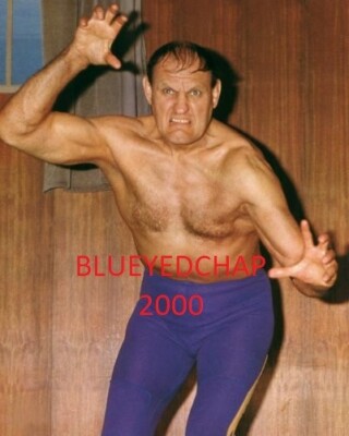 KILLER KOWALSKI WRESTLER 8 X 10 WRESTLING PHOTO NWA WWWF