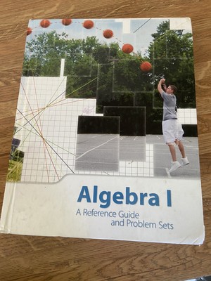 K12 Algebra 1 A Reference Guide And Problem Sets~ Hardcover pre owned 