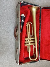 Vintage B&M Champion Trumpet with besson prototype Mouthpiece and mute