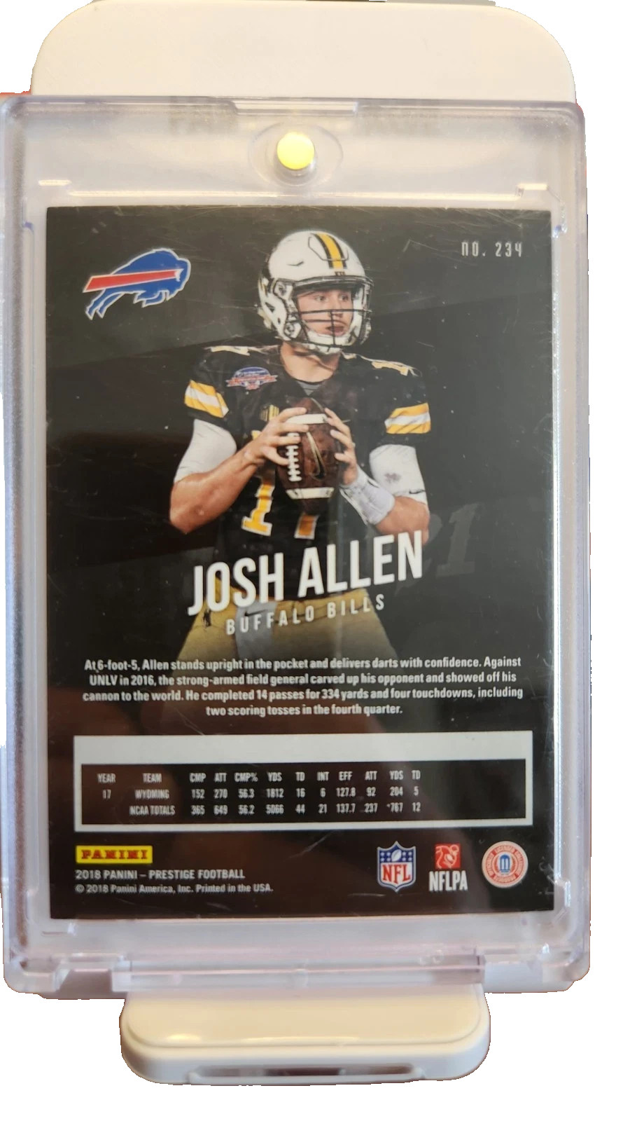 NFL $3 2018 Josh Allen Prestige!! CHASER!! READ DESCRIPTION