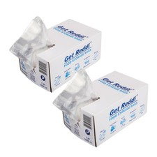 Inteplast 1 Pt Food Utility Poly Bag 2 Pack 2 Sets of 1000 One Size, Clear