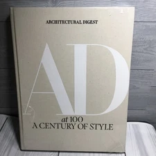 SEALED! FRESH!  ARCHITECTURAL DIGEST at 100 Century of Style Hardcover NEW CLEAN