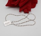 Sterling Silver TGGC NWT Twist Style  Chain 3.2g 16"  Necklace CAT RESCUE — photo 2