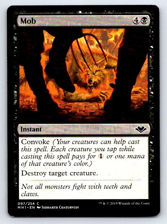 Mob 97 Common Modern Horizons Magic: The Gathering Lightly Played