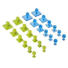 Tabweld  Gang Green Black Ice Square Dent Removal P.D.R. Tab Set Variety Pack  