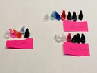 Vintage Barbie Doll Mules Heels Singles Lot Hong Kong Japan Multicolor BIN 37