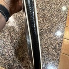 Vintage Bancroft Black And White Faux Leather  Tennis Racquet Cover — photo 8