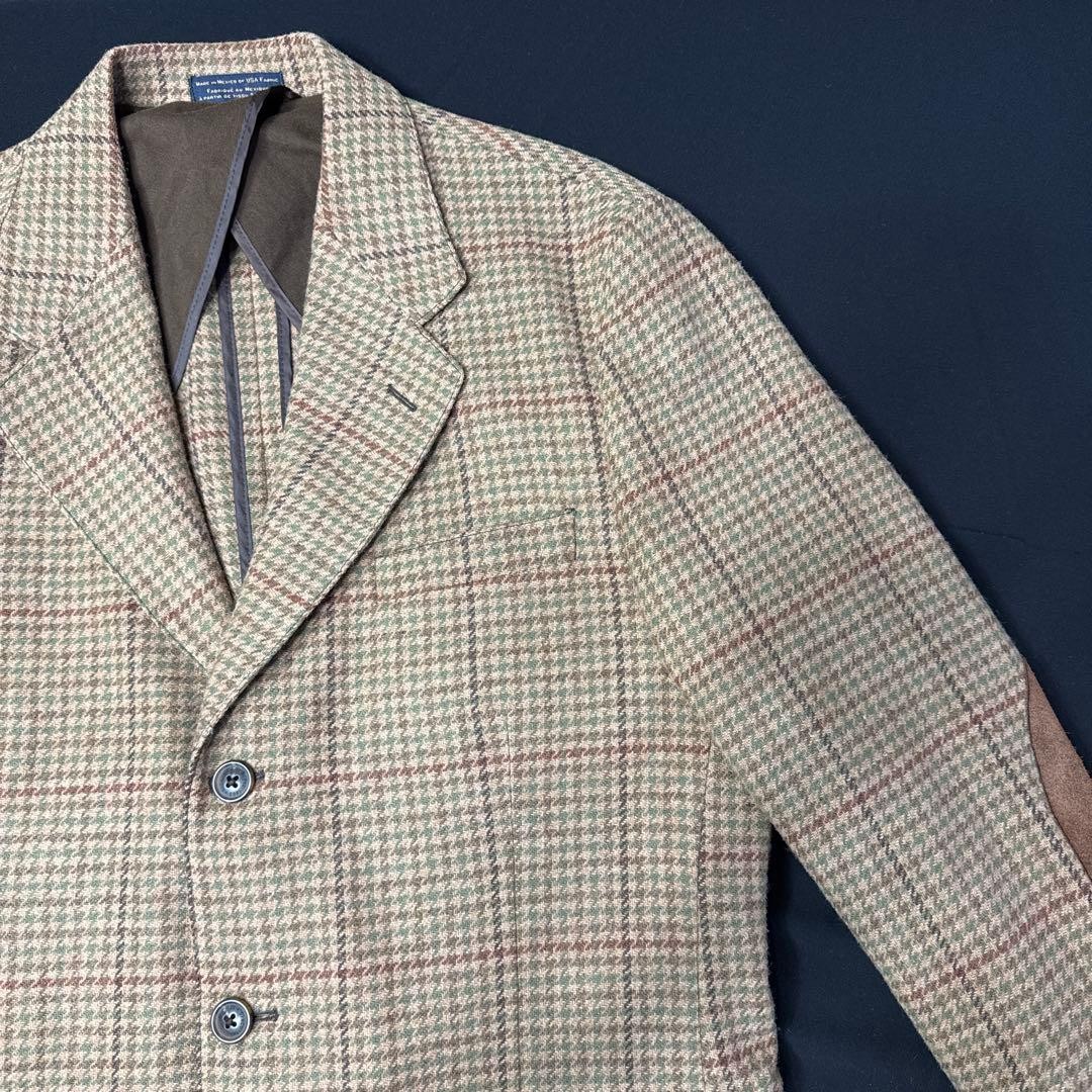 Pendleton Wool Check Tailored Jacket Beige US40 U… - image 5