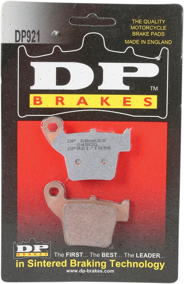 Pastillas de freno de metal sinterizado estándar DP DP921 02-23 Honda CRF450R Foto 2 de 2