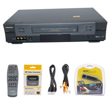 Toshiba VCR Player  Convert VHS to Digital USB Capture  AV-HDMI Adapter