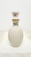 Vintage Lenox Ivory Porcelain Perfume Bottle - 4.75" H