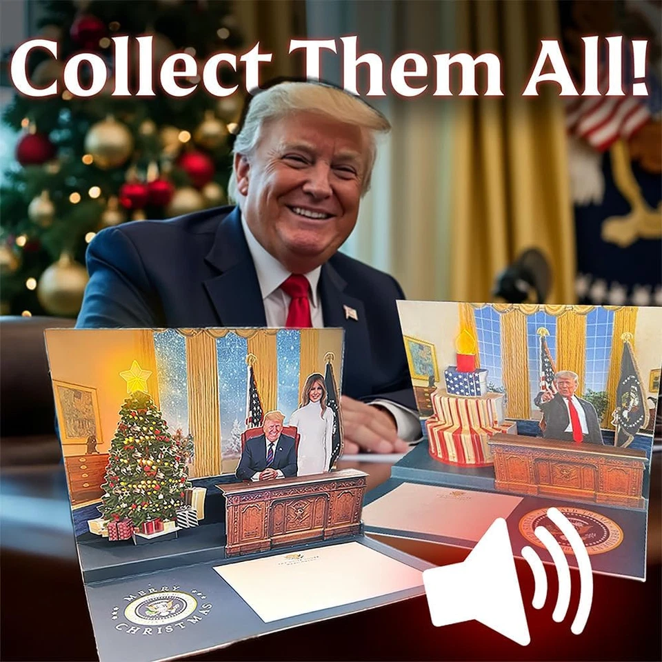 OUR FRIENDLY FOREST Pop up Birthday Card with Light & Sound Features Real Donald - Image 3 of 4