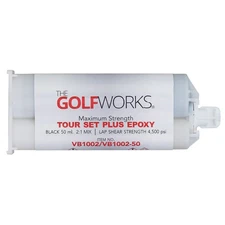 GolfWorks Maximum Strength Tour Set Plus Golf Epoxy 50ml Cartridge Beaded