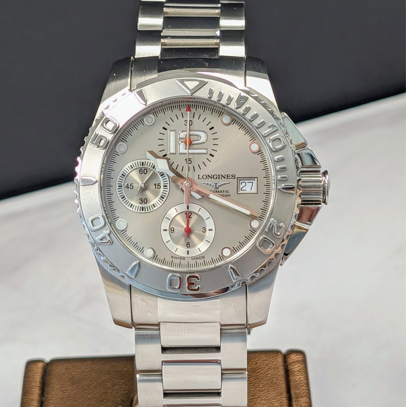 LONGINES HydroConquest Automatic Chronograph Watc… - image 1