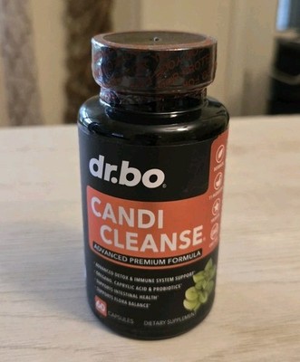 Dr. Bo Candi Cleanse Advanced Premium Formula 60 Capsules Sealed Supplement