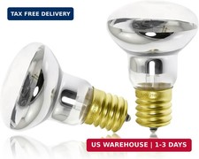 2 Pack Lava Lamp Bulb R39 E17 25W Reflector Bulbs for Bedroom and Office 120v La