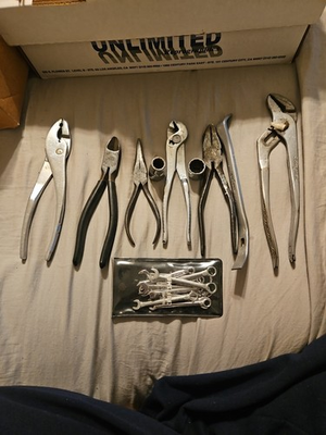 #ad #ad Lot Assorted Craftsman USA Vintage TOOLS Pliers#x27; wrenches. $79.00