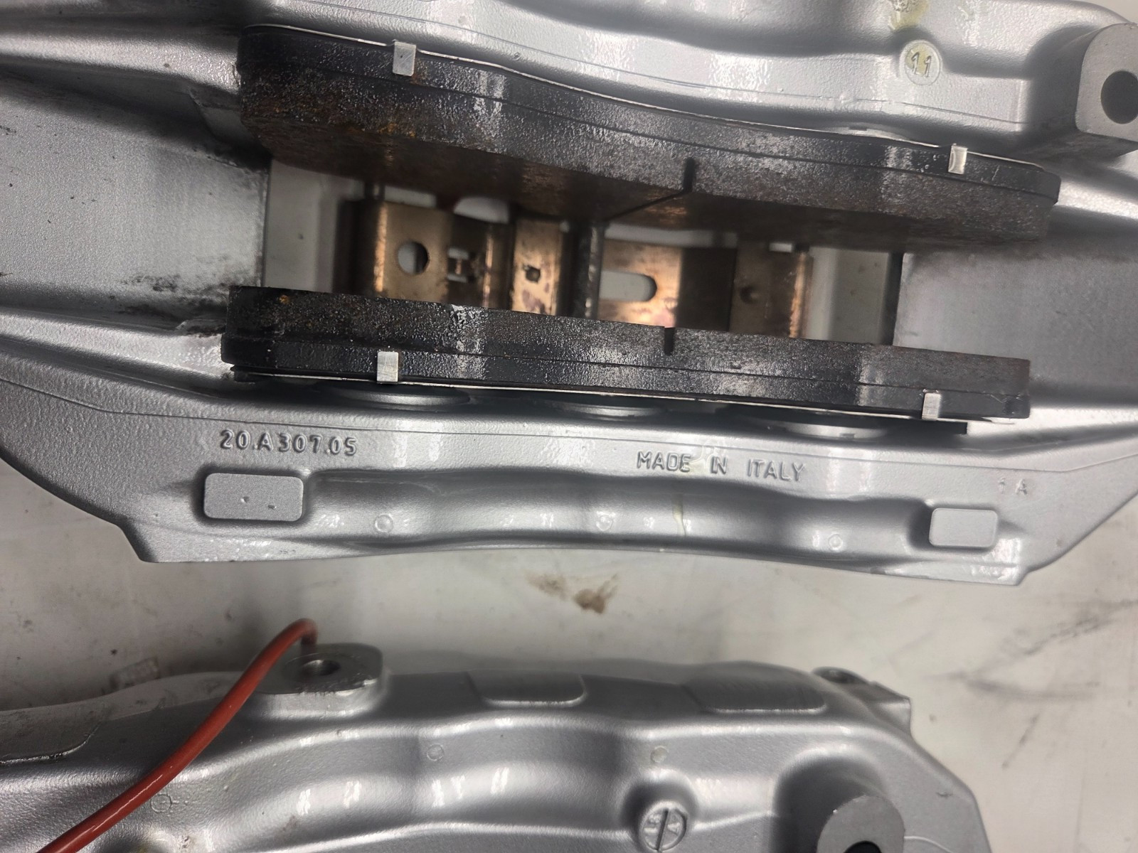 Ferrari California 2014 Brake caliper Silver