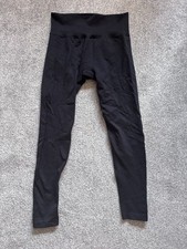 Black Shaping High Waisted Leggings - Size Small S 6 