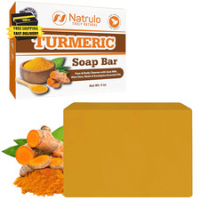 Turmeric Soap Bar for Face  Body   Natural Turmeric Skin Brightening Soap for D