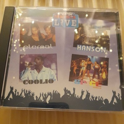 Pepsi Music Live   CD compilation incl. Eternal / Hanson / Coolio / Spice Girls