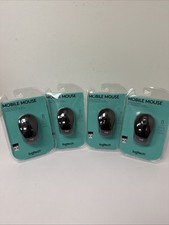 LOT of 4 Logitech - M187 Mobile Wireless Mouse - NEW