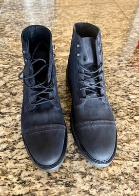 Thursday Boot Company Captain Boots Cap Toe Black Leather  display picture 3