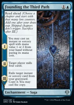 Magic/MTG Founding the Third Path DMU-50 Uncommon Englisch NM