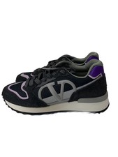 Valentino Garavani Suede With Scuff Marks Low Cut Sneakers 40 Blk  Mik16