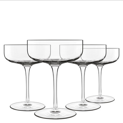 Luigi Bormioli Sublime Drinkware 10.25 Oz Set Of 4 Clear
