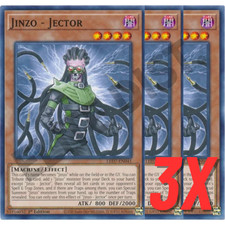 Yugioh Jinzo - Jector (LED7-EN041) 1st Edition (NEAR MINT) (3X)