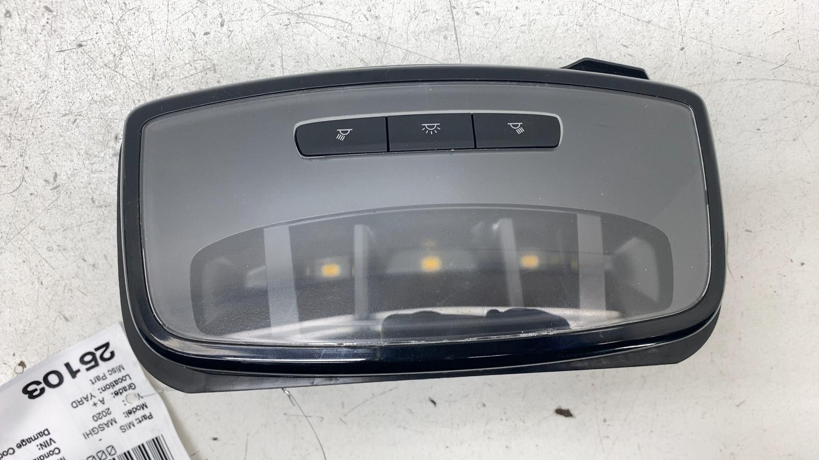 ⭕ 2017-2021 Maserati Ghibli Rear Interior Roof Headliner Dome Light Reading Lamp