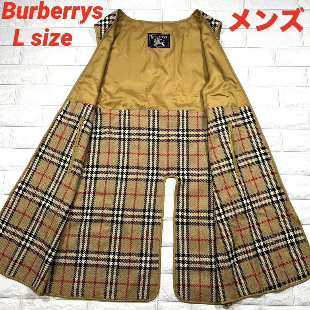 Cappotto Burberry taglia L fodera interno singolo articolo pulito uomo #EE AFA