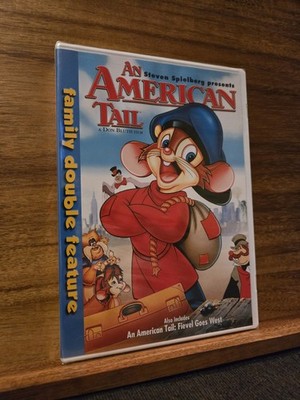 An American Tail Family Double Feature (DVD, 2005) Fievel Goes West - NEW SEALED