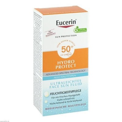 EUCERIN Sun Fluid Hydro Protect Face LSF 50+ 50 ML