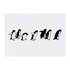 'Walking Penguins' Temporary Tattoos / Transfers TO00027903 
