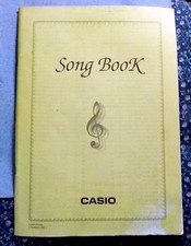 Song Book Casio Sheet Music Book Electronic Keyboard Music Book CTK720 Score