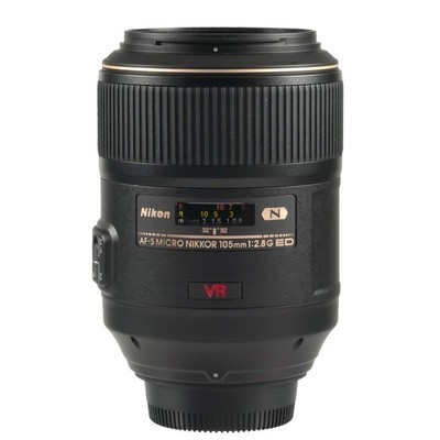 Nikon 105/2.8 Micro ED VR AF-S Objektiv Makro 1:1 Lichtschutz Fachhändler (S0992