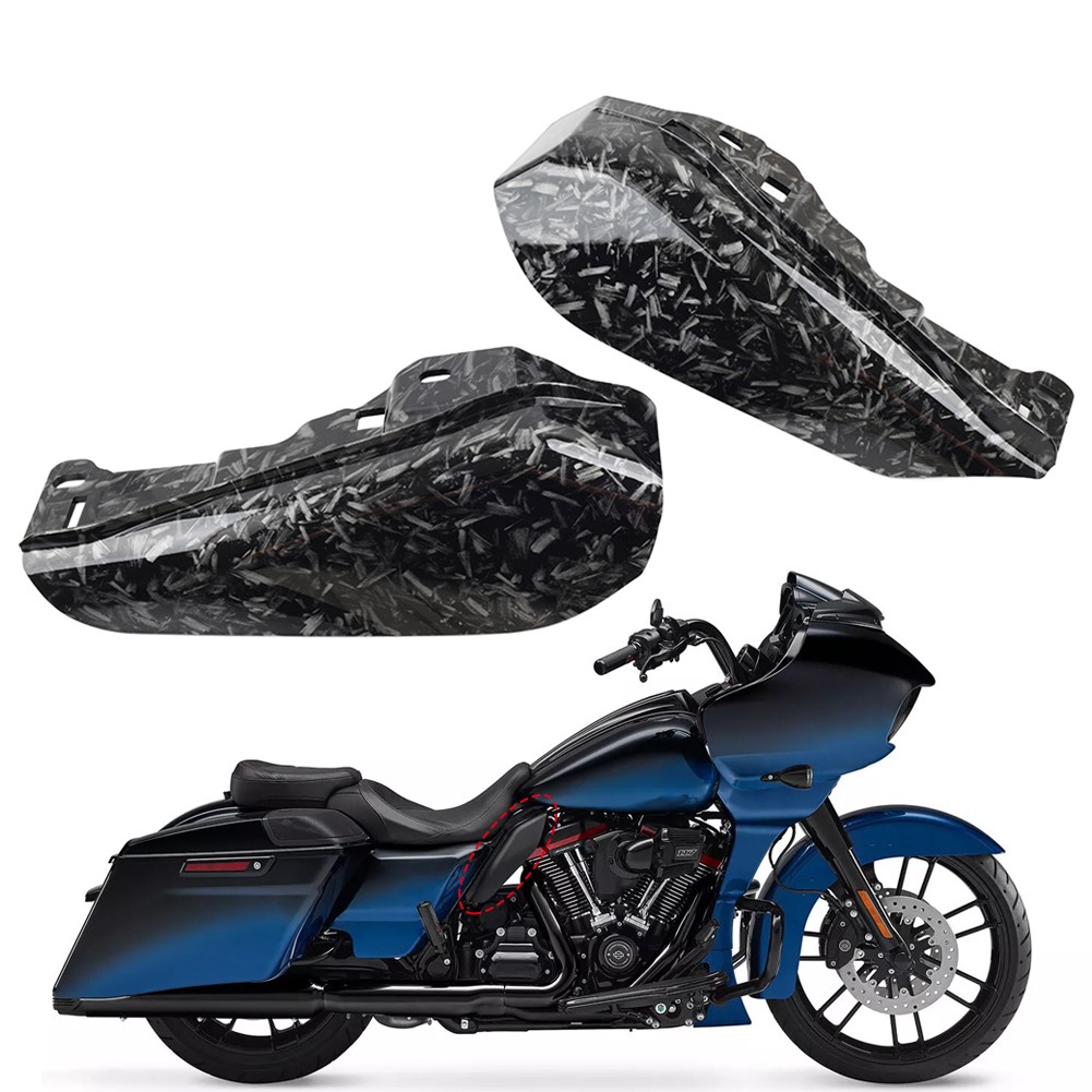 DAYTONA DEFLECTOR SLIDER シールド(ハーレー) Mid-Frame Air Deflector Heat Shield For Harley CVO Road Street