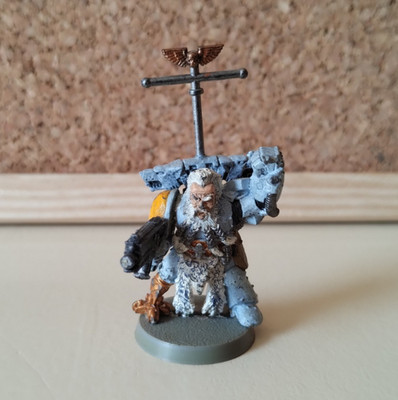 Warhammer 40k Space Marines Space Wolves Wolf Guard with Power Fist Metall