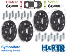 HR Spurverbreiterung schwarz 60mm/Achse für VW UP! 121 122 123 BL1 BL2 BL3 11-25