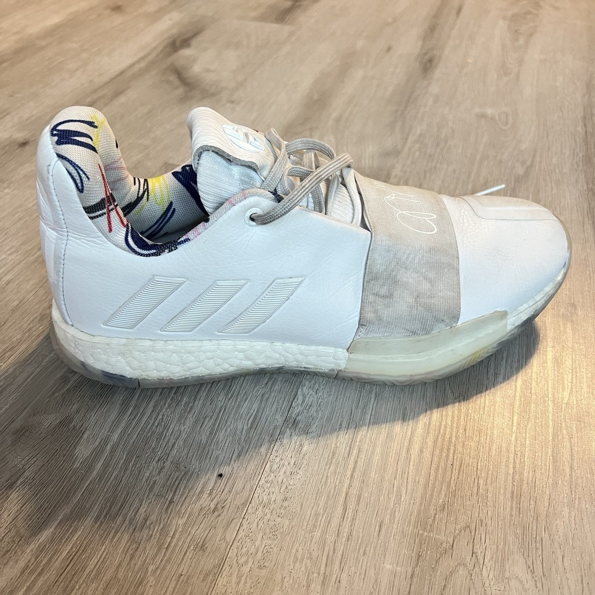 Adidas Sneaker Adidas Harden Vol White Size Adidas Harden Doodle