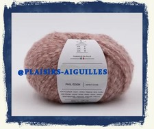 4 Pelotes de laine PHIL EDEN rose the  neuves